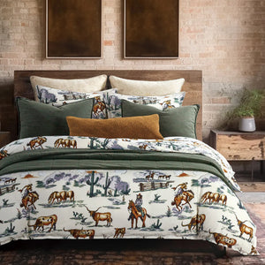 Ranch Life Reversible Color Comforter Set
