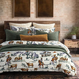 Ranch Life Reversible Color Comforter Set